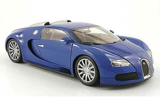 Bugatti Veyron coupe 1/18 Minichamps 16.4 azul 2010 coche miniatura
