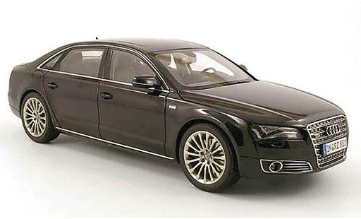 Audi A8 w12 l 1/18 Kyosho negro 2010 coche miniatura