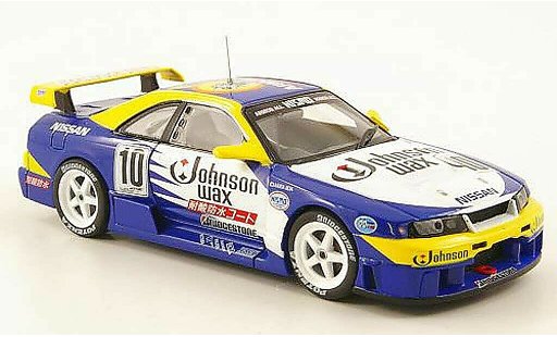 Nissan Skyline R33 1/43 Ebbro GT-R No.10 Johnson Wax JGTC 1995 coche miniatura