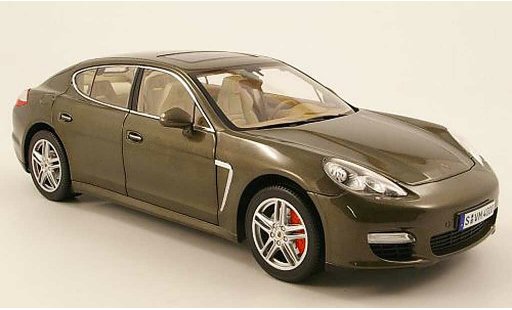 Porsche Panamera Turbo 1/18 Norev marron 2009 coche miniatura