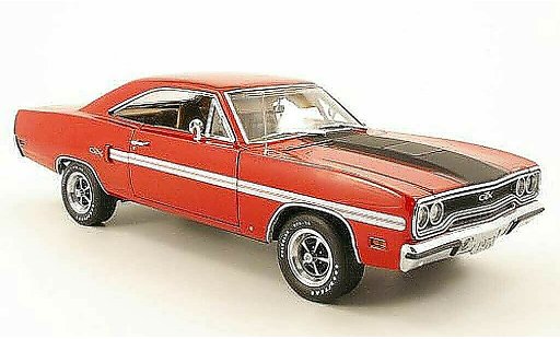 Plymouth GTX 1970 1/18 GMP hemi rojo/matenoir coche miniatura