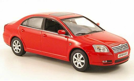 Toyota Avensis Base 1/43 Minichamps rojo 2002 coche miniatura