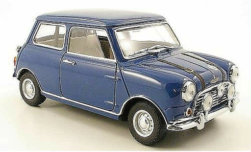 Austin Mini cooper s 1/18 Kyosho mk1 azul coche miniatura