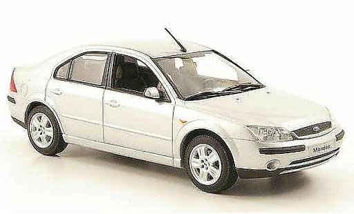 Ford Mondeo Stufenheck 1/43 Minichamps MKIII gris coche miniatura
