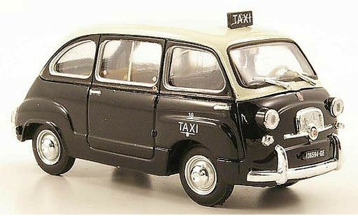 Fiat 600 Multipla 1/43 Brumm D Taxi Genua 1960 coche miniatura