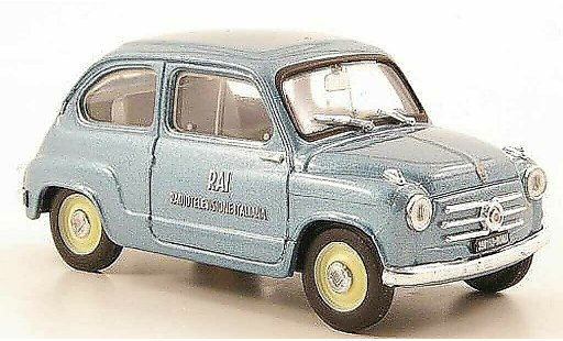 Fiat 600 Berlina 1/43 Brumm RAI 1960 coche miniatura