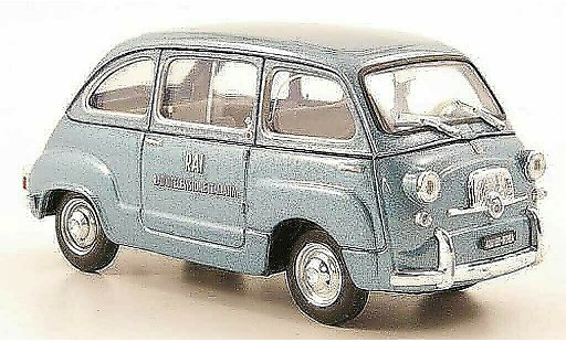 Fiat 600 Multipla 1/43 Brumm D RAI 1960 coche miniatura