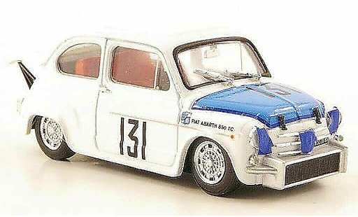 Fiat 131 Abarth 1/43 Brumm 850 TC No.Coppa L.Carri Monza 1965 coche miniatura