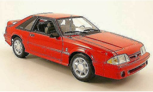 Ford Mustang Cobra 1/18 GMP rojo coche miniatura