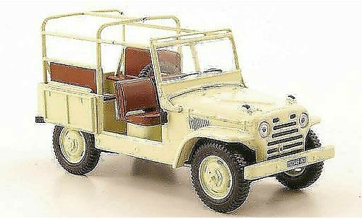 Fiat Campagnola Base 1/43 Hachette beige 1952 coche miniatura