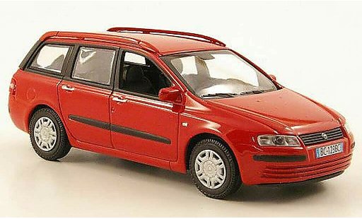 Fiat Stilo Multi Wagon 1/43 Hachette SW rojo 2002 coche miniatura