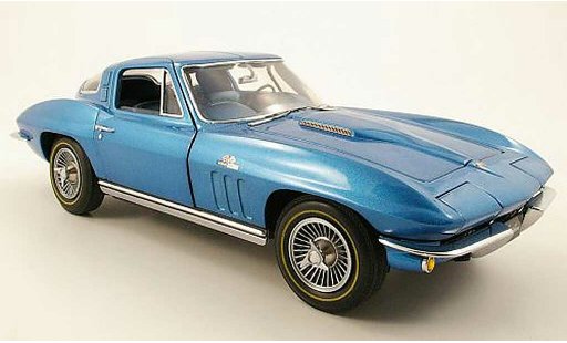 Chevrolet Corvette Coupe 1/18 GMP C2 azul 1965 coche miniatura