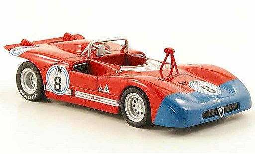Alfa Romeo 33.3 prototipo 1/43 M4 1971 No.8 Buenos Aires Gara coche miniatura