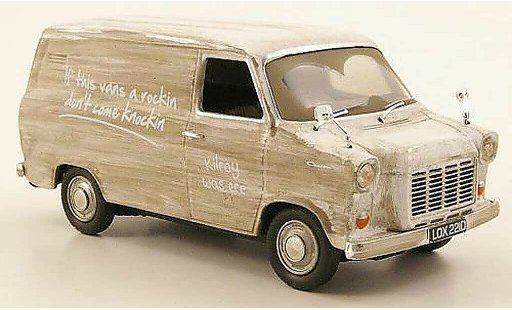 Ford Transit Kastenwagen 1/43 Vanguards MKI furgoneta verschmutzt coche miniatura
