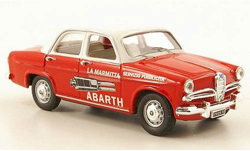 Alfa Romeo Giulietta berlina 1/43 Rio Abarth Servizio Pubblicita 1957 coche miniatura