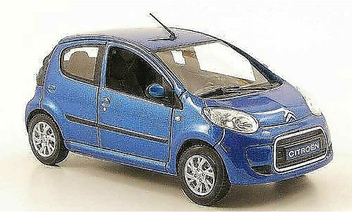 Citroen C1 Berline 1/43 Norev azul 5-portes 2009 coche miniatura