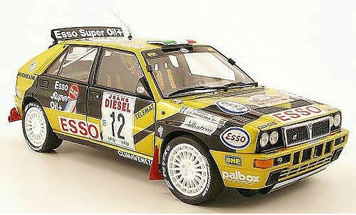 Lancia Delta HF Integrale Evoluzione II 1/18 Kyosho evo 2 no.12 rallye san remo 1993 g.b.pianezzola / l.roggia coche miniatura