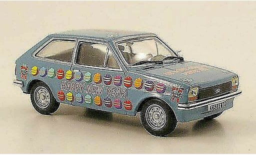 Ford Fiesta MKI 1/43 IXO Merry Christmas + Happy New Year coche miniatura
