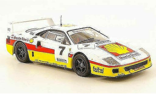 Ferrari F40 Competizione 1/43 IXO No.7 Monte S Supercar GT coche miniatura