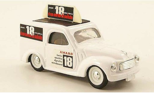 Fiat 500 F 1/43 Brumm Furgoncino Amaro 18 Isolabella 1949 coche miniatura