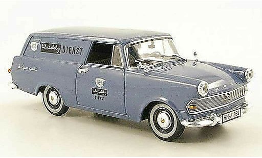 Opel Rekord P2 1/43 Starline Caravan NSU Quickly Dienst 1960 coche miniatura