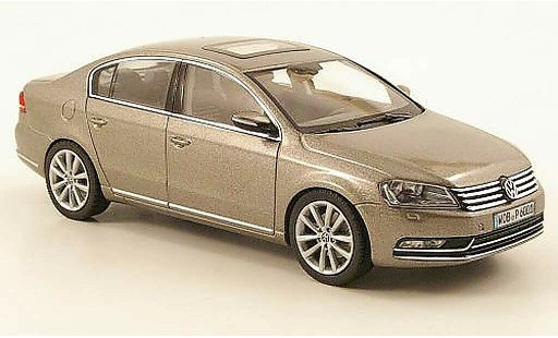 Volkswagen Passat B7 1/43 Schuco gris 2010 coche miniatura