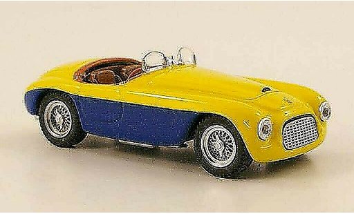 Ferrari 166 Spider 1/43 Art Model amarillo/azul Paris coche miniatura