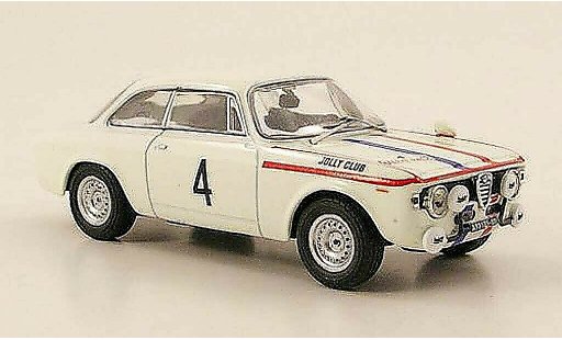 Alfa Romeo Giulia sprint gta 1/43 M4 1600 No.4 Jolly Club Europameisterschaft 1967 coche miniatura
