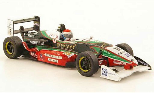 Dallara F398 course 1/43 Onyx No.16 Arohipel F3-Meister Alemania 1998 coche miniatura