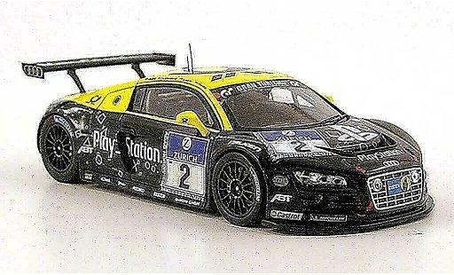 Audi R8 lms 1/43 Spark No.2 PlayStation 24h Nurburgring 2010 coche miniatura