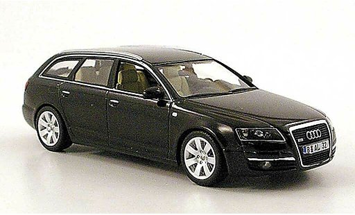 Audi A6 avant 1/43 Minichamps (C6) negro 2004 coche miniatura
