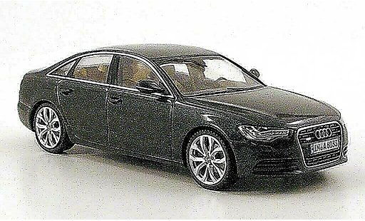 Audi A6 berline 1/43 Schuco (C7) azul-gris 2011 coche miniatura