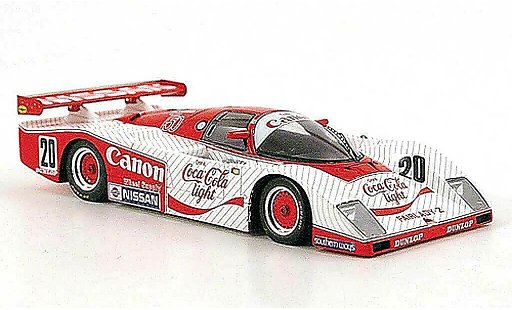 Nissan LM03C Le Mans 1/43 TrueScale Miniatures Fairlady Gr.C No.20 Coca-Cola Light JSPC 1984 coche miniatura