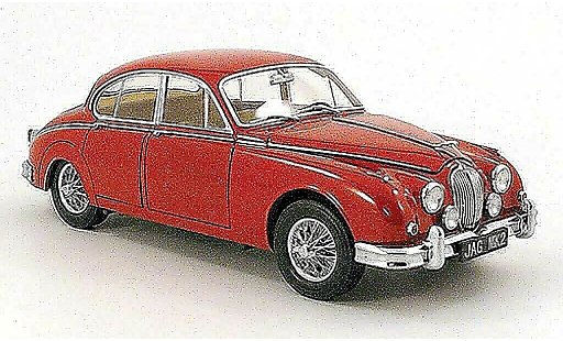 Jaguar MK 2 1/18 Model Icons 3.8 rojo lhd 1962 coche miniatura