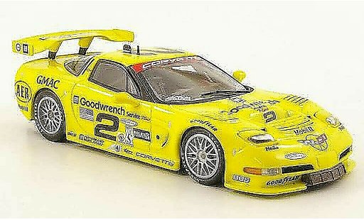 Chevrolet Corvette course 1/43 Minichamps C5 R GTS No.2 ganador 24h Daytona 2001 coche miniatura