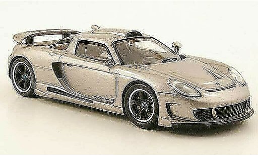 Gemballa Mirage GT 1/43 Spark gris coche miniatura