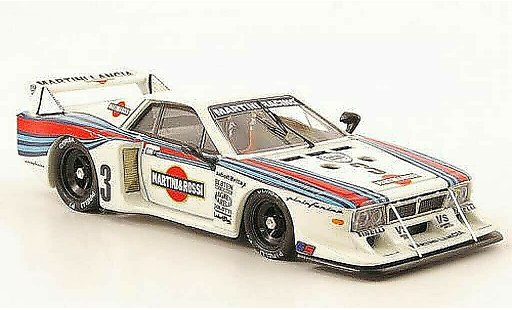 Lancia Beta Monte Carlo 1/43 Best No.3 Martini 24h Daytona 1981 Patrese / Heyer coche miniatura