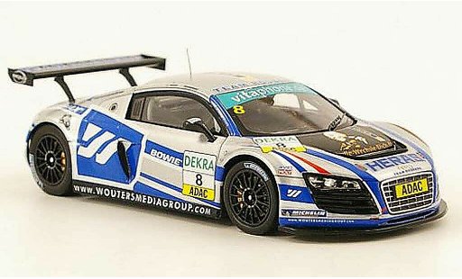 Audi R8 lms 1/43 Spark No.8 Team Rosberg ADAC Masters2010 coche miniatura