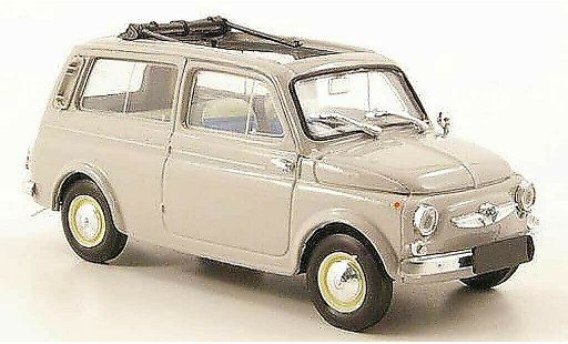 Steyr Puch 700 Base 1/43 Brumm C gris geoffnet 1961 coche miniatura