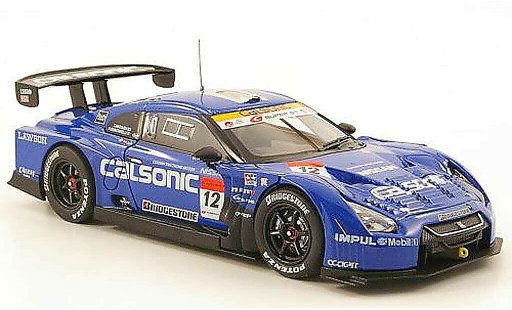 Nissan Skyline R35 1/43 Ebbro GT-R No.12 Calsonic Impul Super GT500 Sepang 2010 coche miniatura