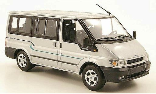 Ford Transit Bus 1/43 Minichamps Euroline gris 2000 coche miniatura