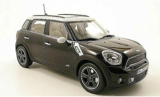 Mini Countryman S 1/18 Norev negro/gris 2010 coche miniatura