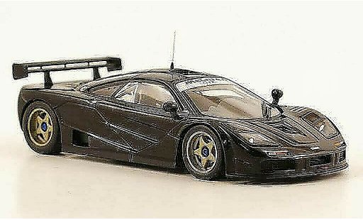 McLaren F1 GTR GTR 1/43 IXO negro Race Version coche miniatura