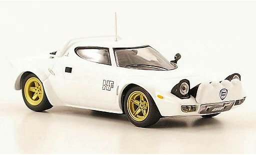 Lancia Stratos HF 1/43 IXO Stradale blanco 1975 coche miniatura