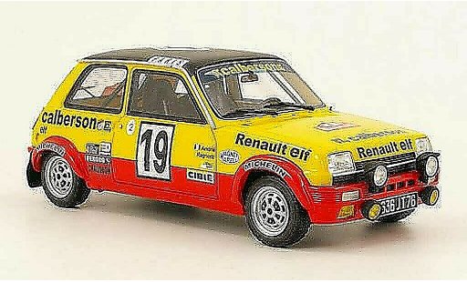 Renault 5 Alpine 1/18 Ottomobile no.19 calberson rallye monte carlo 1978 ragnotti/andre coche miniatura