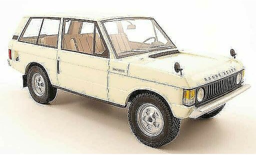 Range Rover Suffix A 1/18 Neo creme blanco 1970 coche miniatura