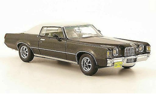 Pontiac Grand Prix Hardtop 1/43 Neo Coupe negro-vert/blanco 1972 coche miniatura