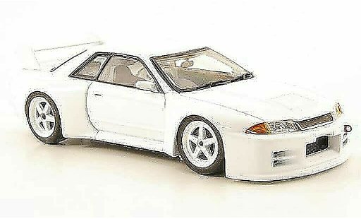 Nissan Skyline R32 1/43 Ebbro GT-R blanco Test Car JGTC 1994 coche miniatura