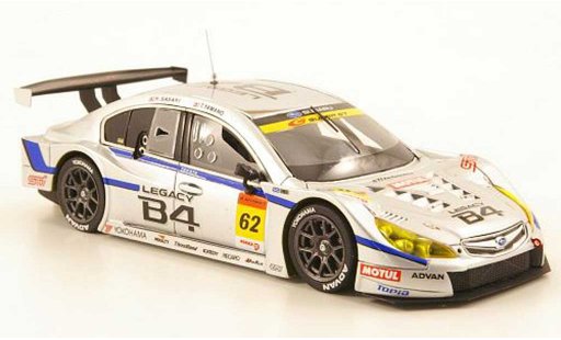 Subaru Legacy GT 2010 1/43 Ebbro B4 No.62 R&D Sport Super GT300 Suzuka coche miniatura