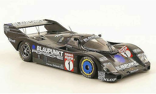 Porsche 962 1986 1/43 Spark No.1 azulpunkt sport auto Supercup coche miniatura